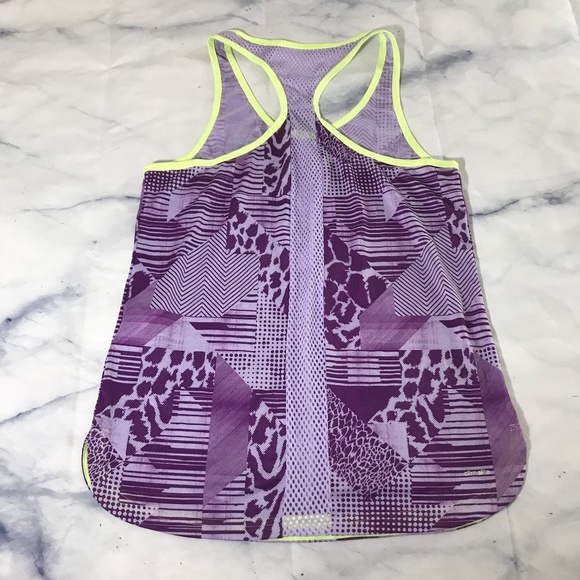 Adidas Purple & Yellow Boyfriend Bro Tank Top - Picture 6 of 8